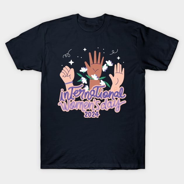 womens  day 2024 T-Shirt by Retusafi